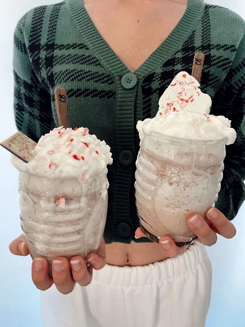 Jay Robb Chocolate Peppermint Bark Protein Shake