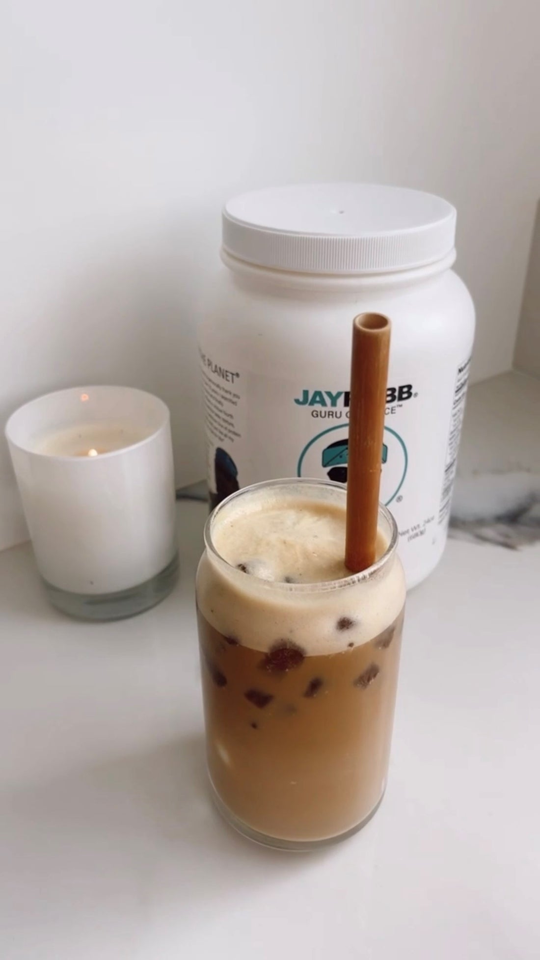 Iced Vanilla Cold-brew Latte