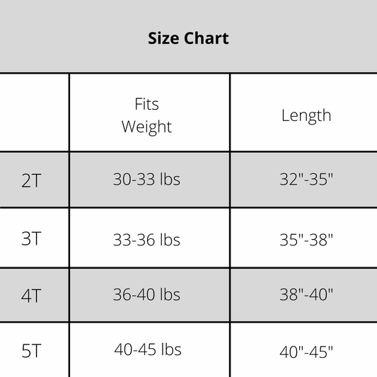 Toddler No Worries Tie Dye Baseball Tee Size Chart