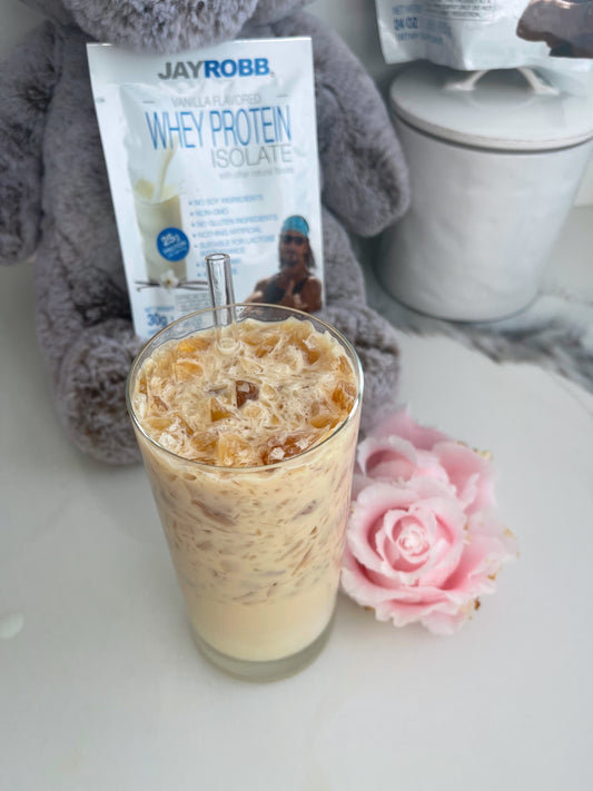 Iced Coffee-Crush Protein Latte