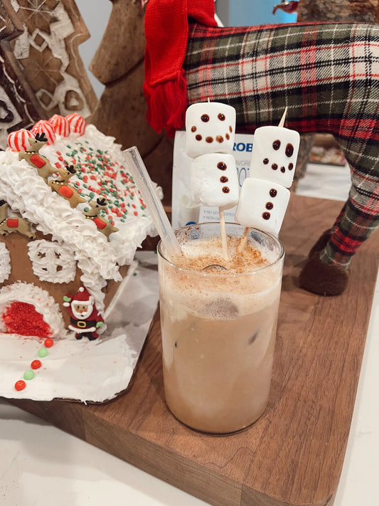 Gingerbread Protein Iced Latte