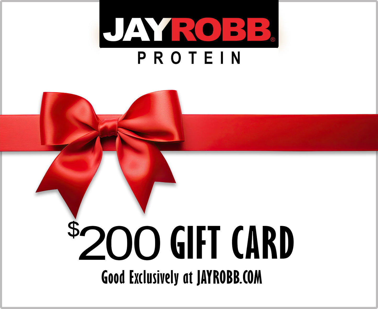 Jay Robb Gift Card