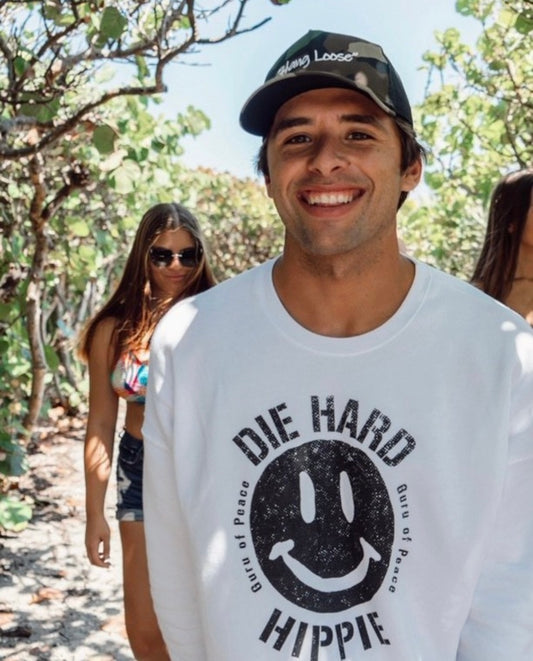 Unisex Die Hard Hippie Face Fleece