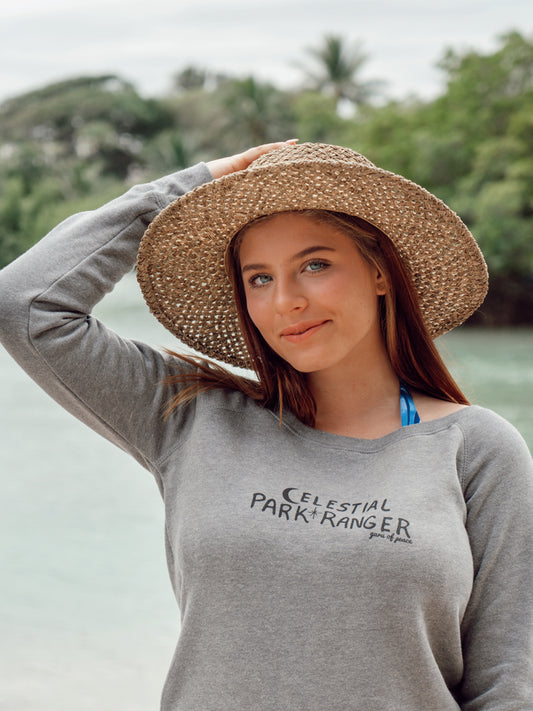 Womens Park Ranger Wide Neck Fleece